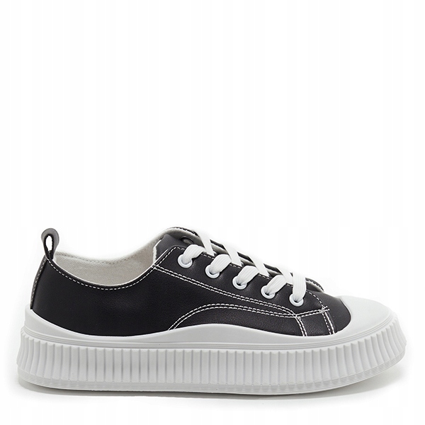 

Czarne Buty Damskie Trampki Kerisso 38