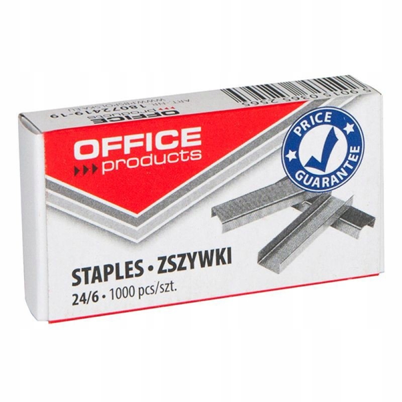 

Zszywki 246 Stalowe Office 1000SZT