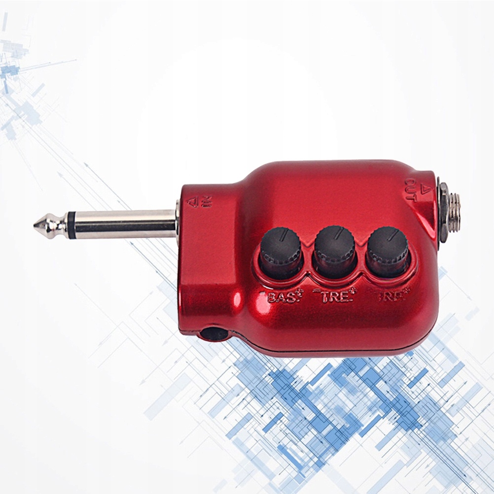 PRZEDWZMACNIACZ BASÓW TREBLE WTYCZKA PRZEDWZMACNIACZ GITARA Model 17312151