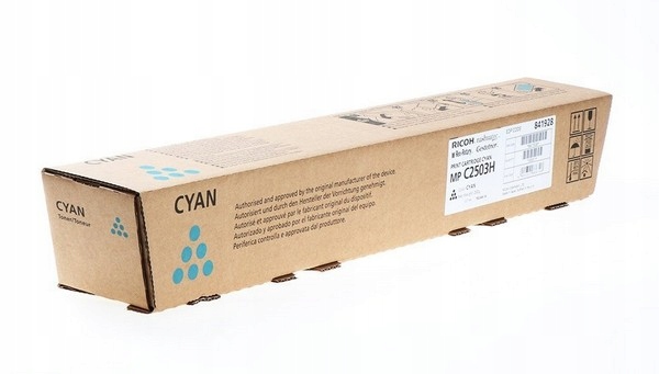 Toner Ricoh Mp C2503H 841928 Originál cyan modrý Mp C2503 Mp C2003
