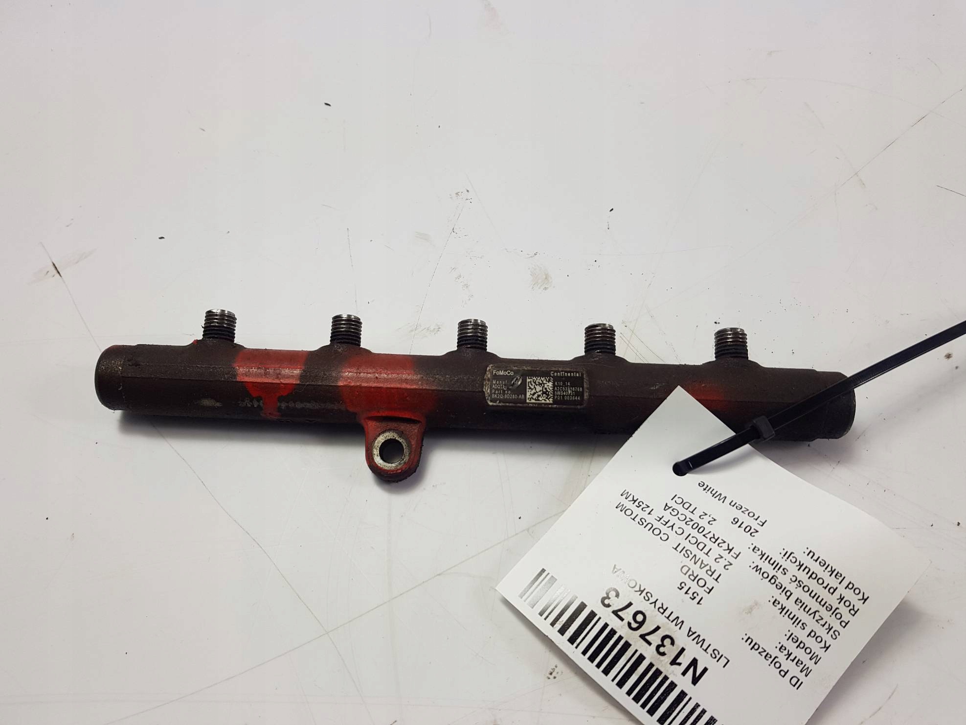 Rampe injection BK2Q-9D280-AB FORD TRANSIT COUSTOM
