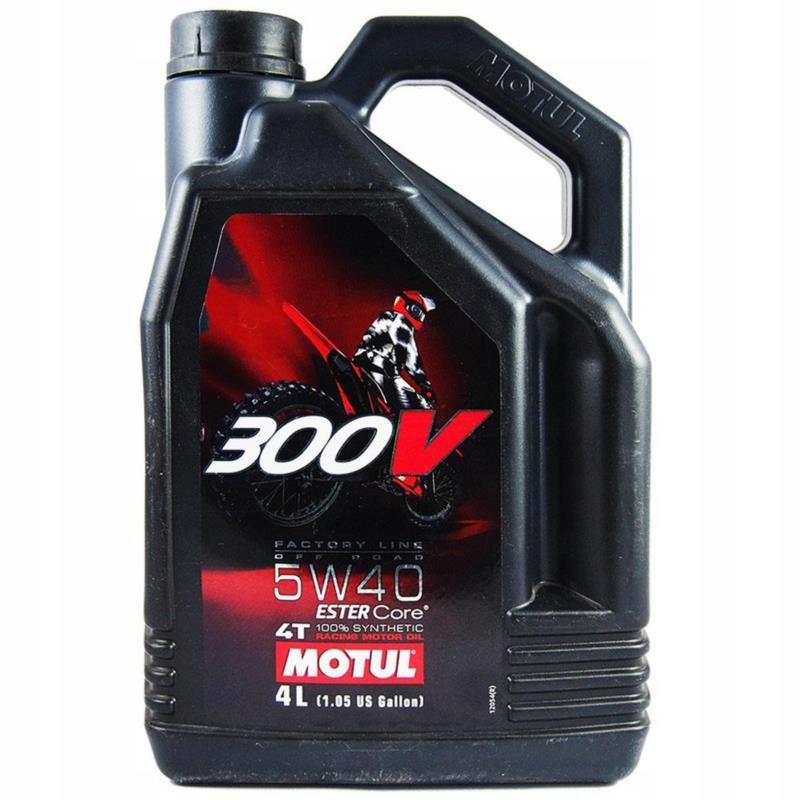 

Motul 300V Factory Line Ester 4T 5w40 4L Off Road