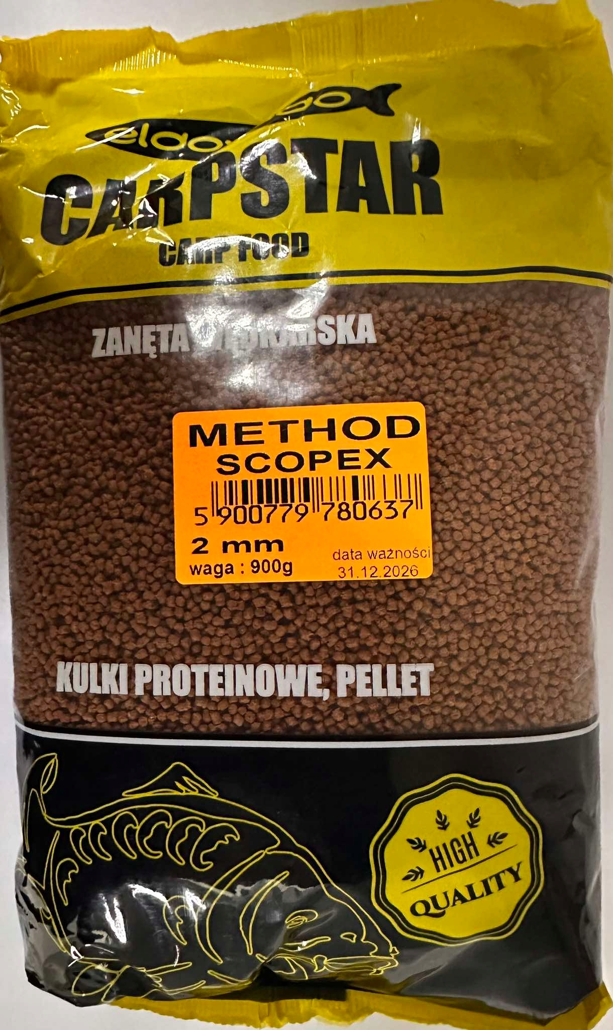 Zanęta Wędkarska Eldorado Carpstar Method (scopex 2MM 900G)