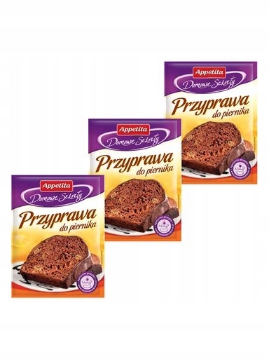 Levně Appetita Domácí tajemství Koření do perníku 3x20 g