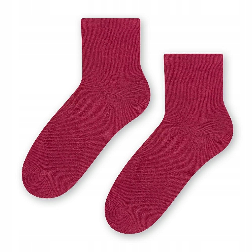 

skarpety Steven 037 damskie Zakostki bordo # 35-37