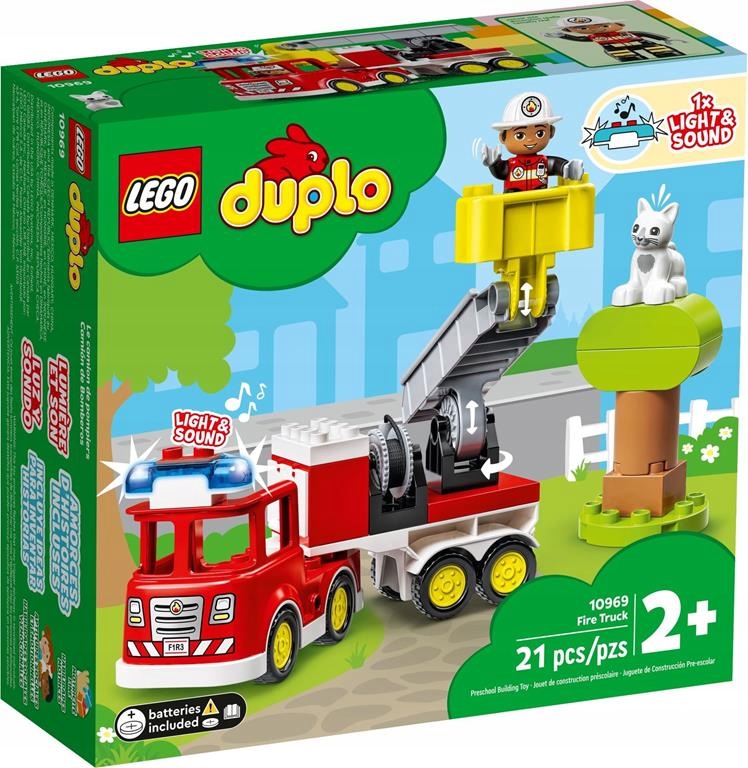 

Klocki Lego Duplo 10969 Wóz Strażacki
