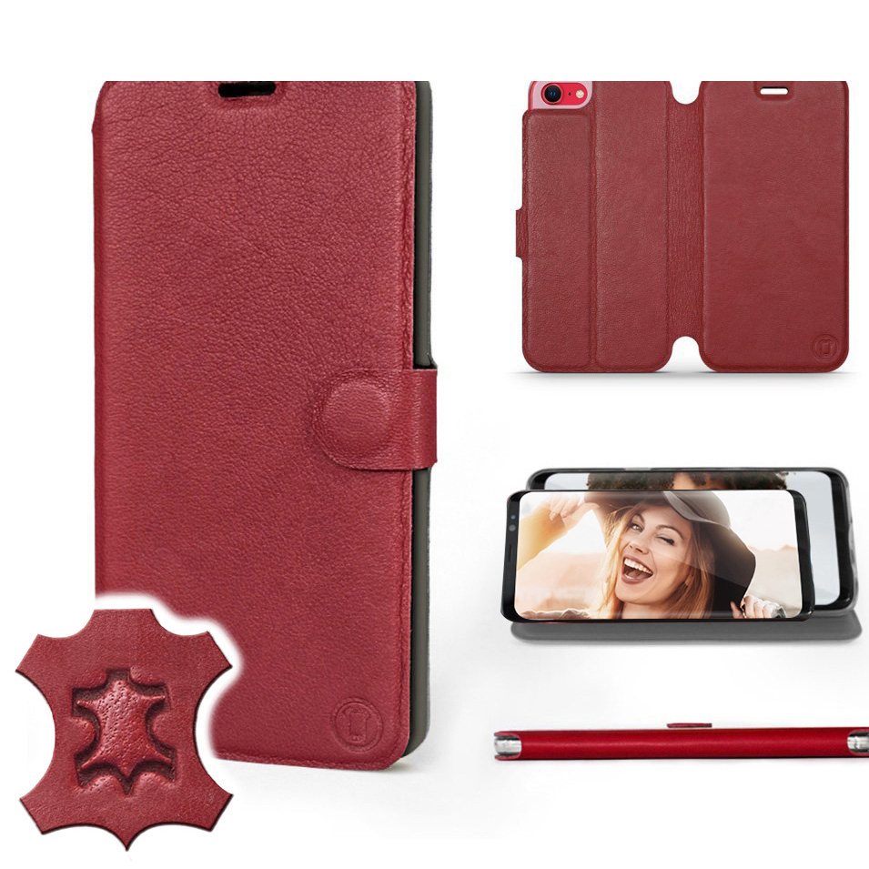 

Etui Mobiwear do Apple iPhone Se 2020 - Dark Red