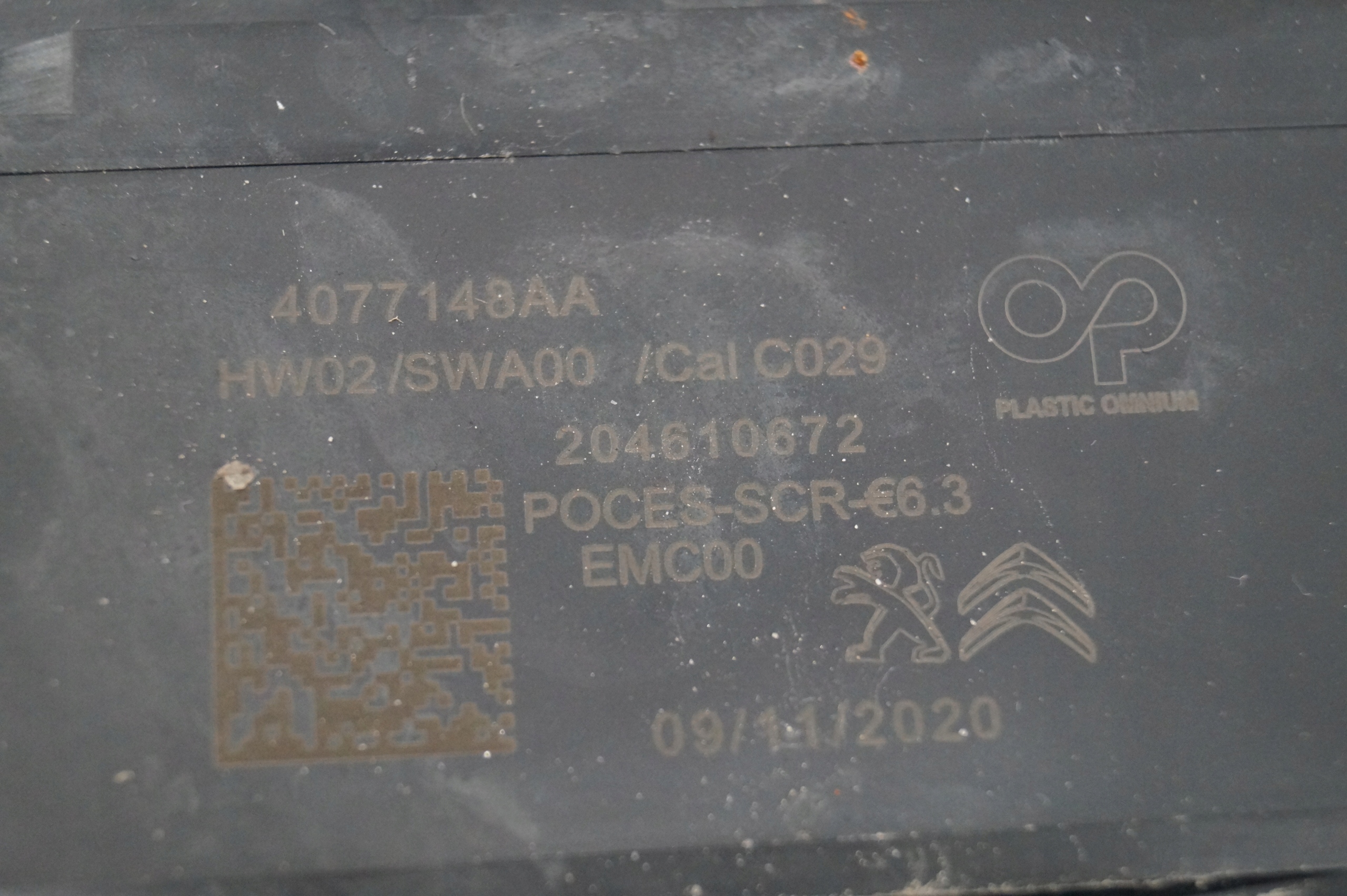 ZBIORNIK POMPA ADBLUE CITROEN JUMPY III TOYOTA PROACE II PEUGEOT EXPERT III Typ silnika Diesel