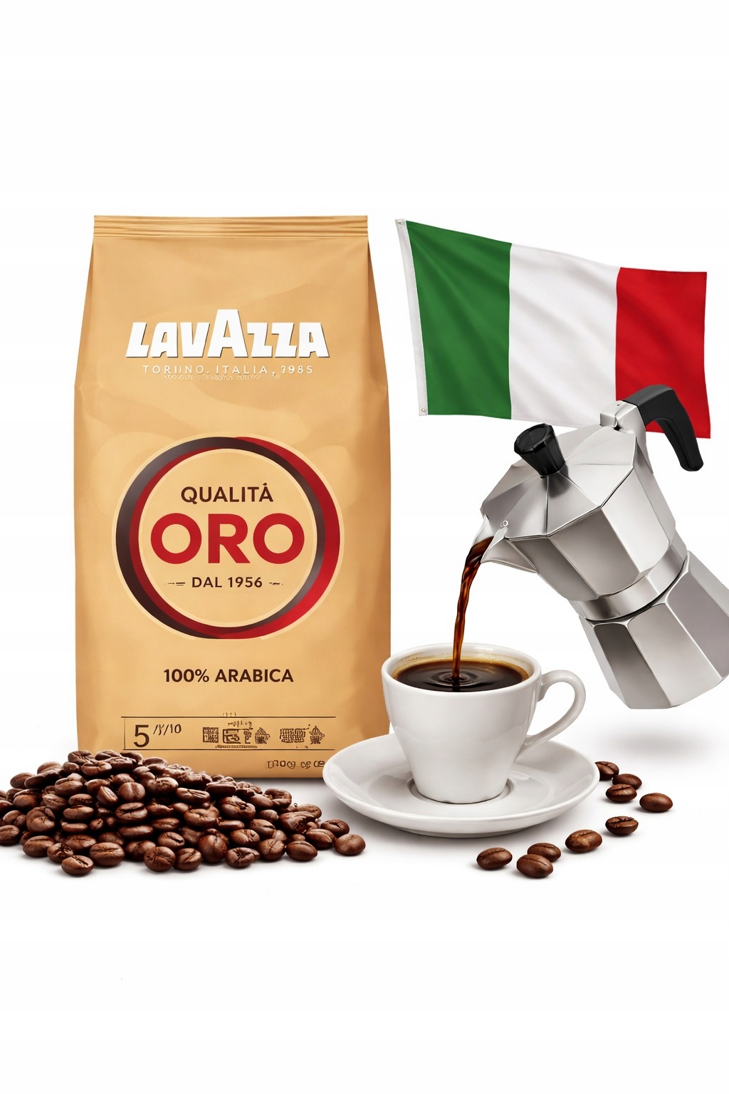 Kawa ziarnista Arabica Lavazza Qualita Oro 1000 g
