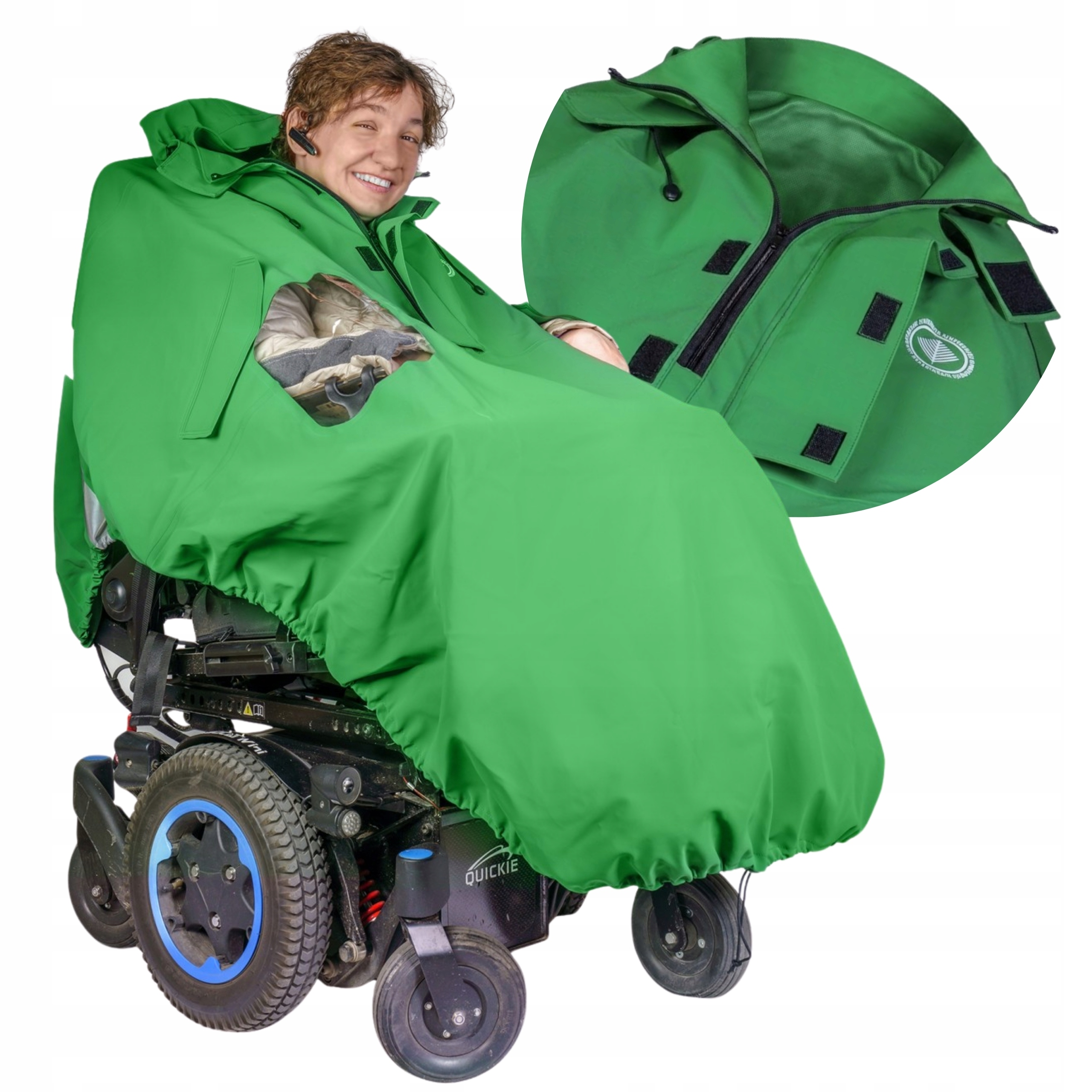 Peleryna Przeciwdeszczowa Na Elektryczny Wózek Inwalidzki Profesjonalna 911