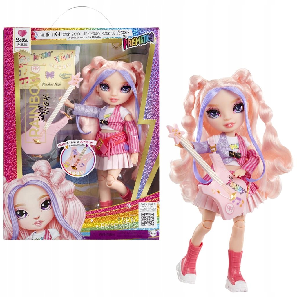 Rainbow High Jr High Fashion Dolls Bella