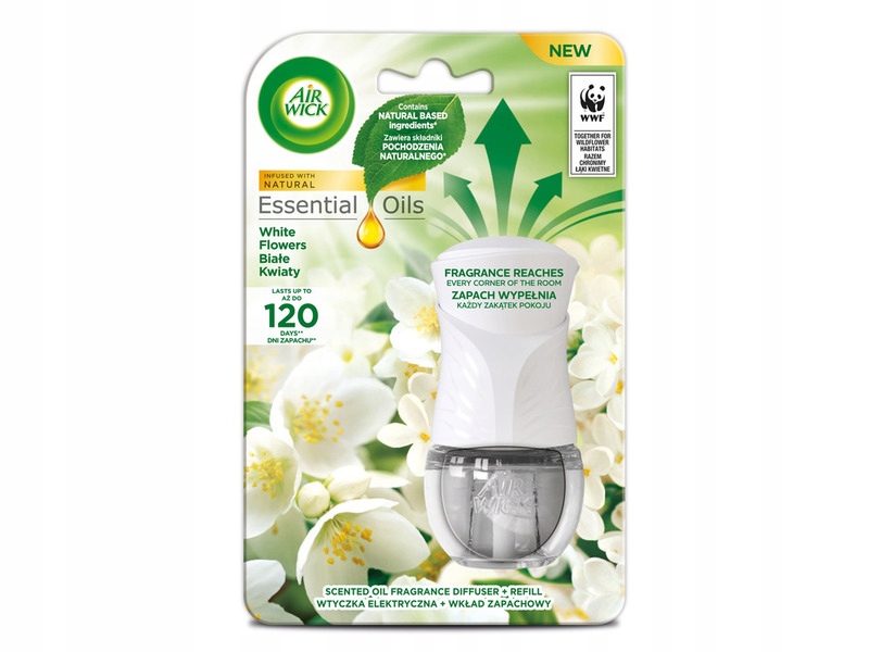 

Air Wick Elektric Urządzenie+wkład 19ML Białe Kwia