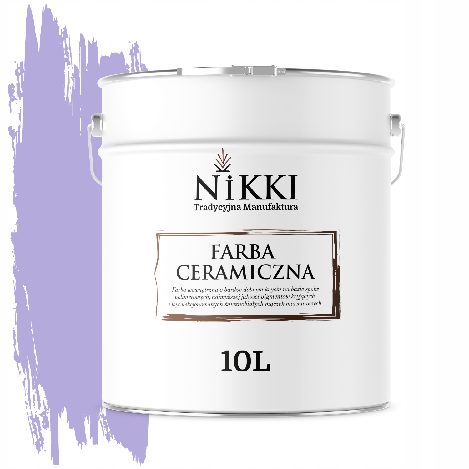 Keramická Stropná Farba Vresová H2743 Hlboká Matná Na Steny 10 L