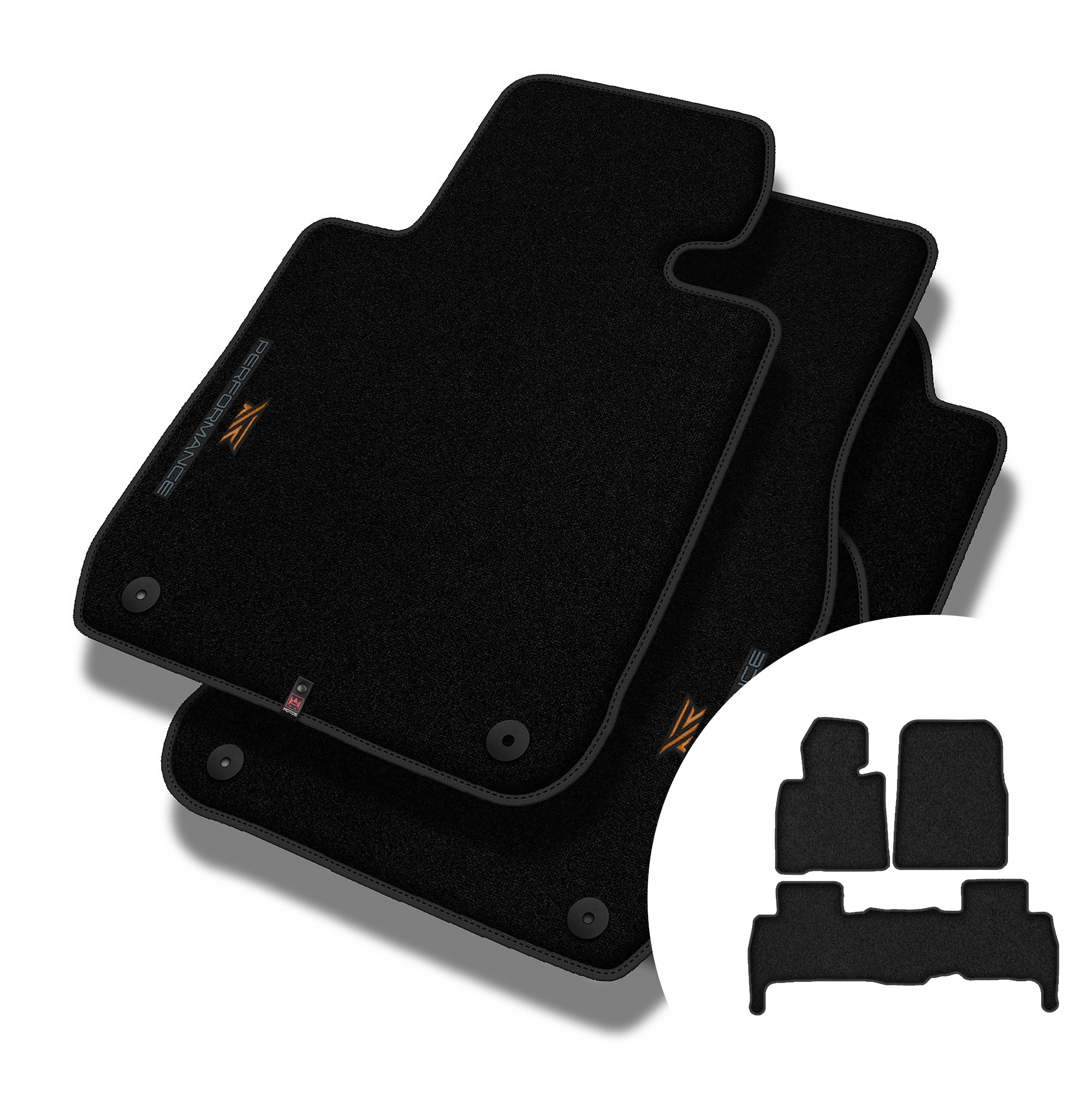 Velúrové koberčeky Performance Premium pre Toyota Land Cruiser J200 2007-2021
