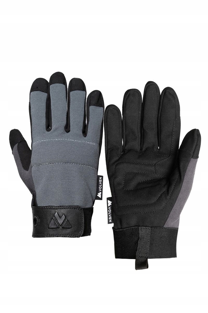 Volven Rękawiczki wspinaczkowe Via Ferrata szare l