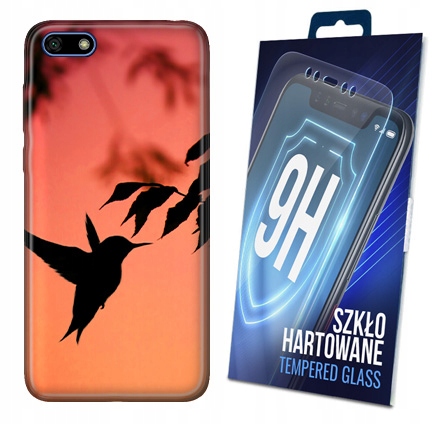 

180 wzorów Etui + Szkło do Huawei Y5 2018 Obudowa