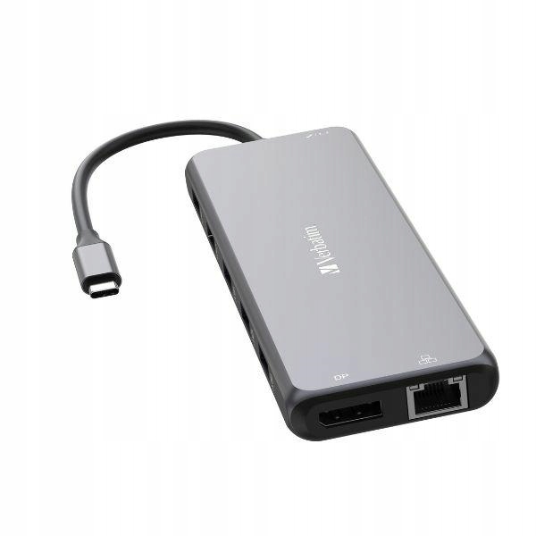 Hub Adapter Verbatim Usb-c 2XHDMI/DP/ ETERNET/6XUSB-A/JACK 3.5MM/2XUSB-C