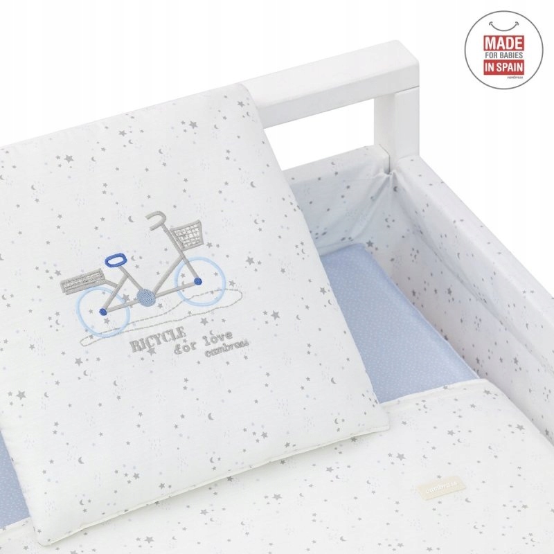 Małe łóżeczko dostawka Next CAMBRASS Sky Blue Kod producenta 45009