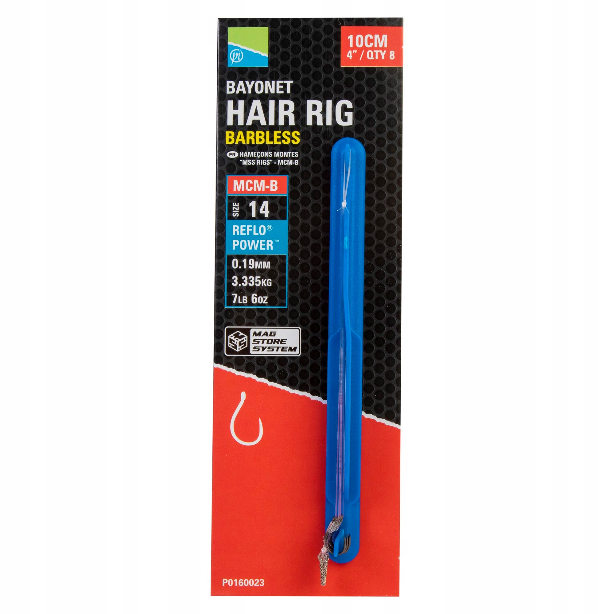 Przypony Preston Mcm B Mag Store Hair Rigs 10cm Bayonet Rozmiar 16
