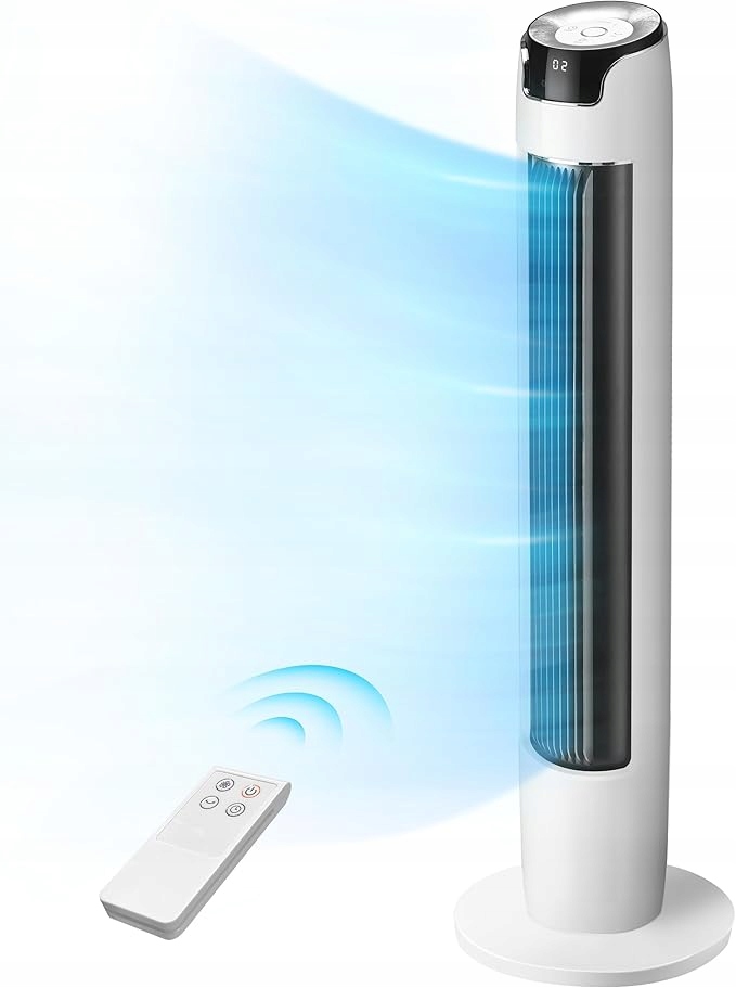 Stĺpový Ventilátor Midea FZ10-16AR Veľký Tichý Ventilátor