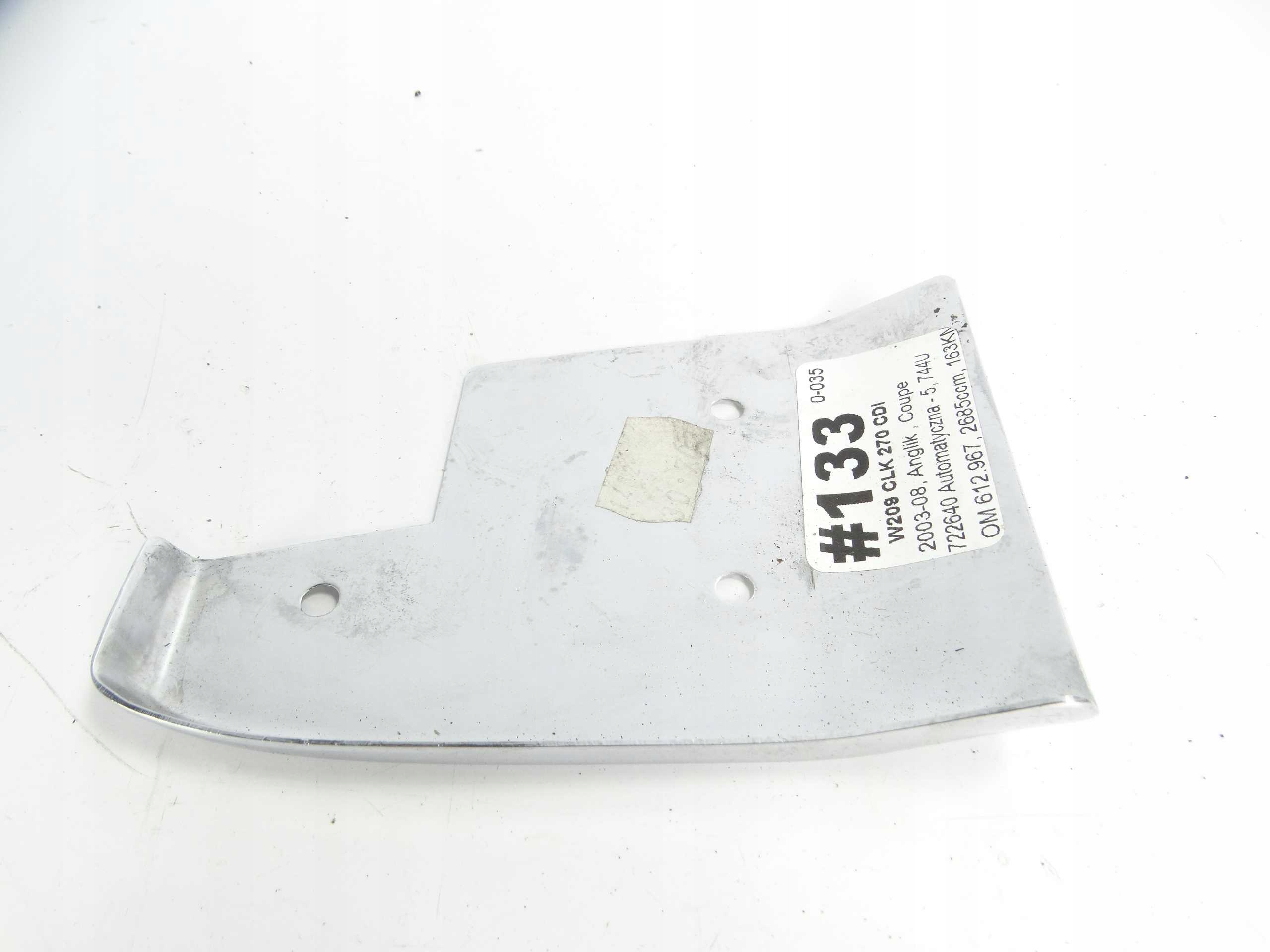 Mercedes CLK W209 BLASZKA CHROM NAKŁADKA DRZWI Producent części Mercedes-Benz OE