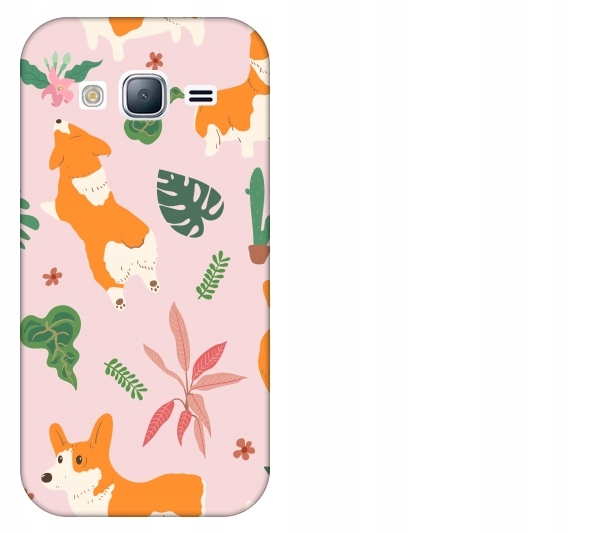 

Etui pokrowiec Samsung Galaxy J3 2016 Corgi pies