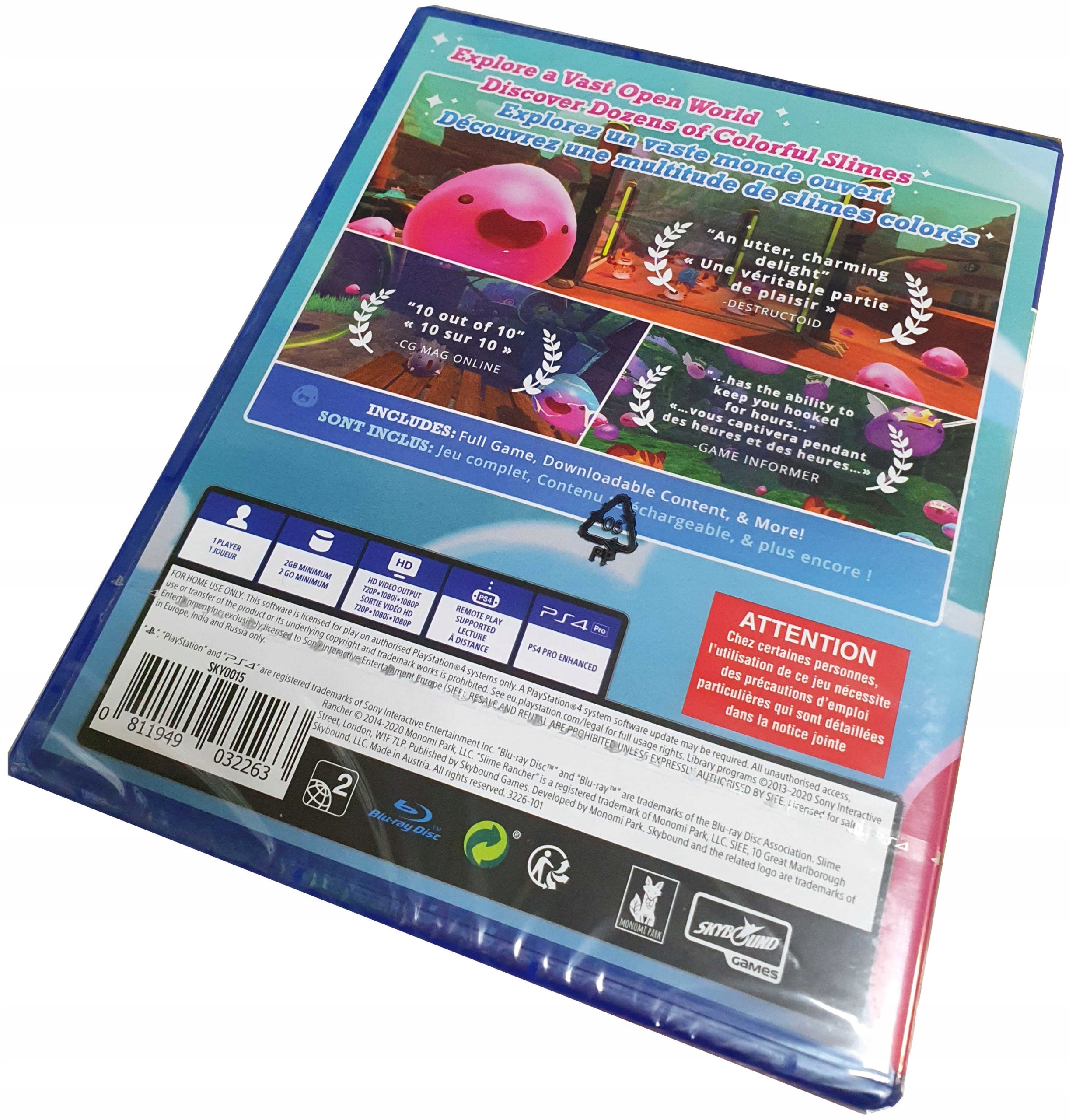 Slime Rancher Deluxe Edition Monomi Park PS4 Digital