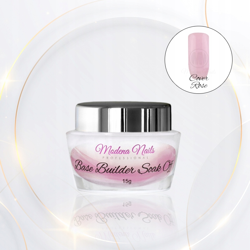 

Modena Nails Base Builder Soak Off Cover Rose 15g