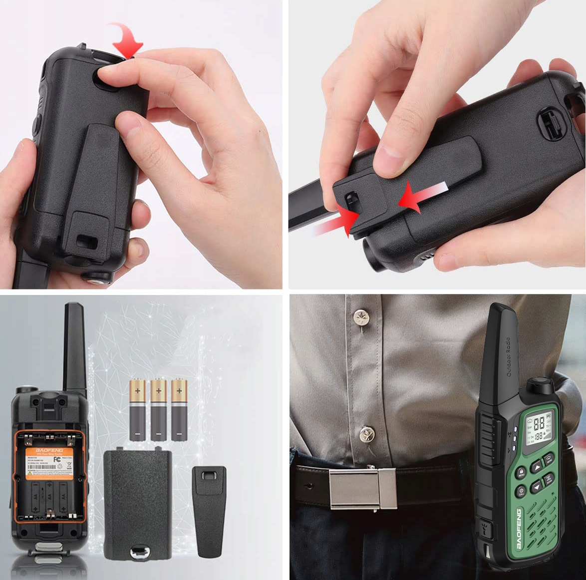 BAOFENG BF-25E KRÓTKOFALÓWKA DUŻY ZASIĘG PODKANAŁY ŁOKI TOKI USB-C LATARKA Model BF-25 DUŻY ZASIĘG LATARKA BLOKADA KLAWIATURY