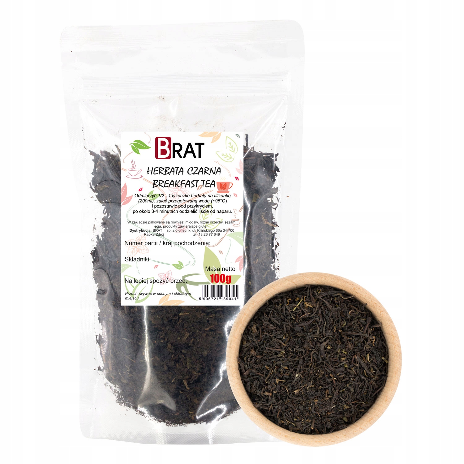 Levně Brat Čaj Breakfast Tea 100 g