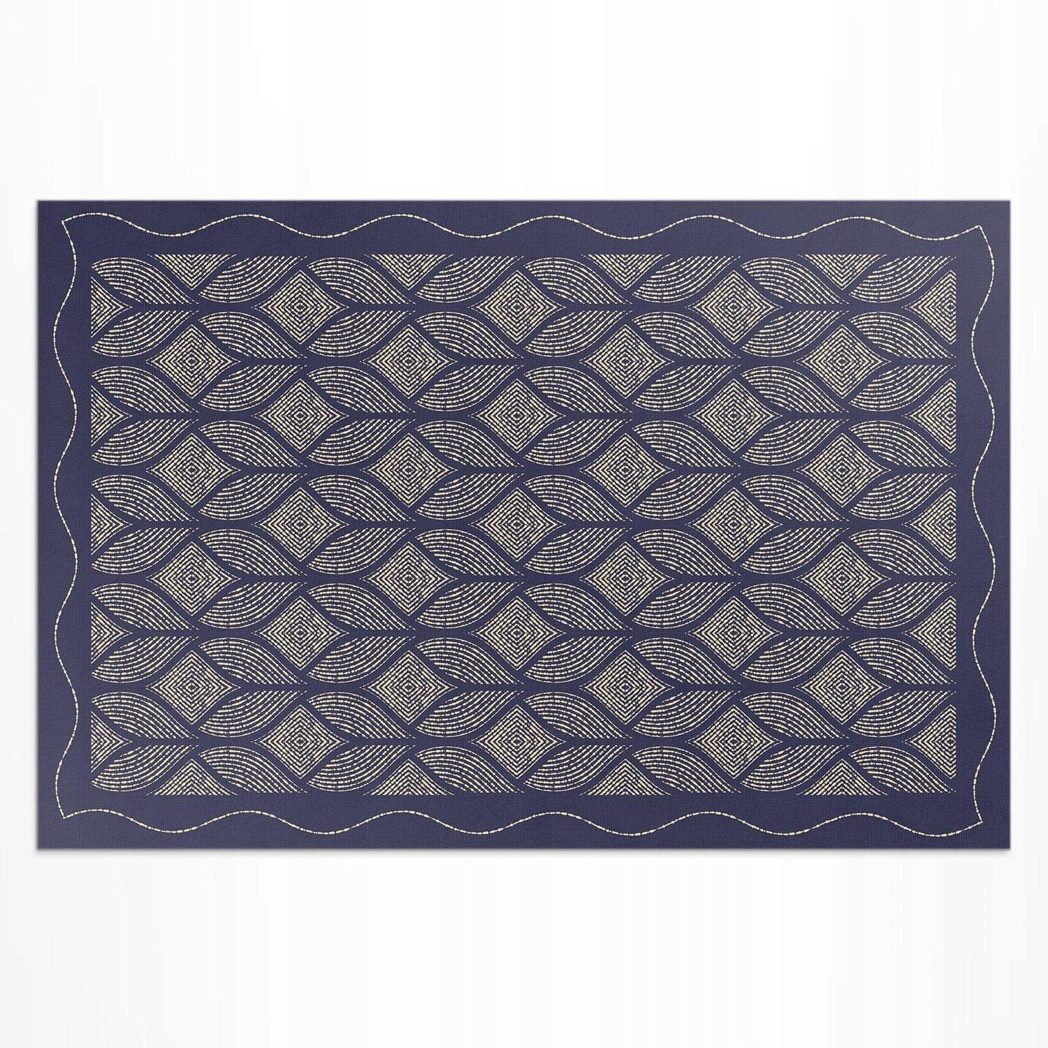 Balkónový vinylový koberec Uv Geometrický dekoratívny vzor 80x120 cm
