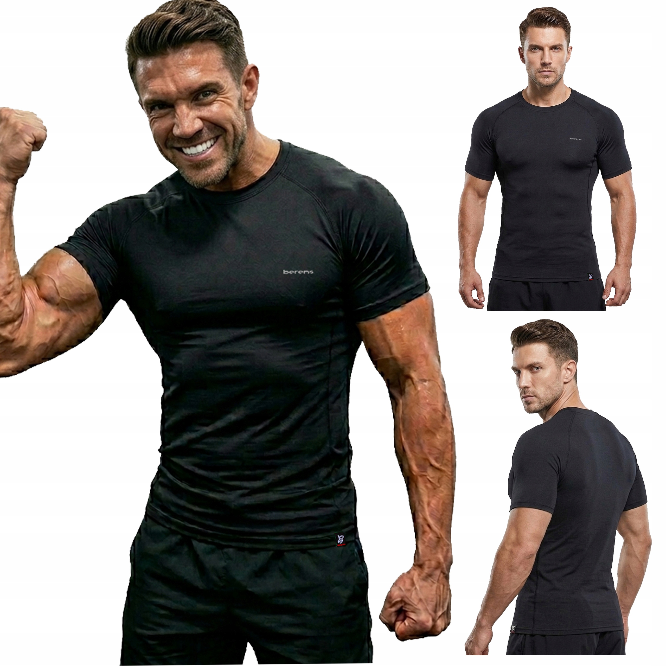 t shirt koszulka szybkoschnąca sportowa na siłownię do biegania i rower XL