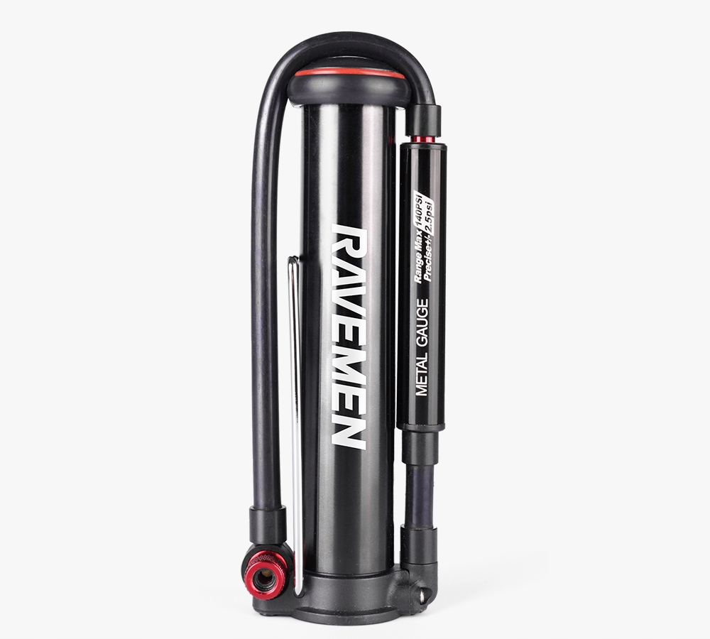 Pumpička na kolo Ravemen Mini MP02 podlahová lehká 180g 220PSI 15BAR