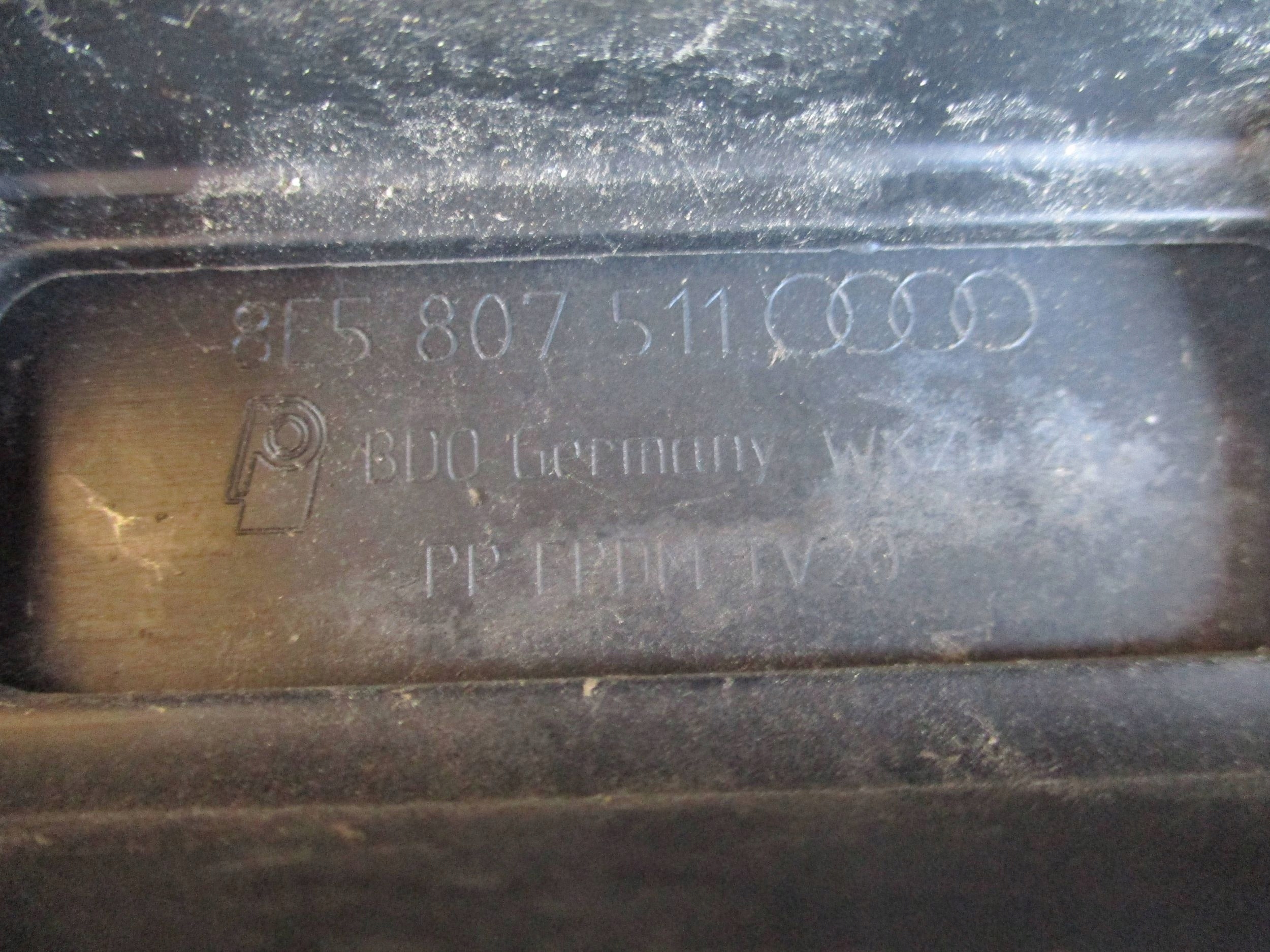 bumper rear part rear AUDI A4 B6 sedan