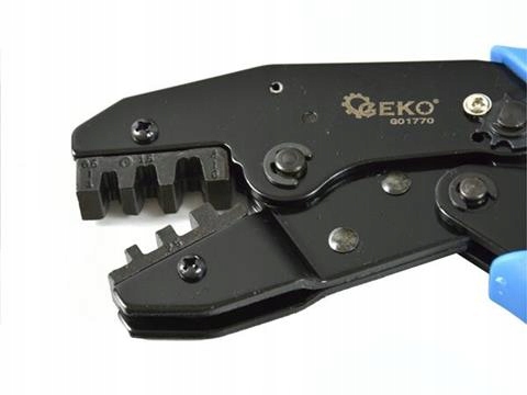 ZACISKARKA DO KOŃCÓWEK KONEKTOROWYCH KABLI GEKO Model G01770
