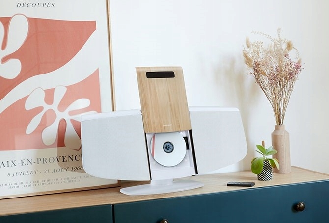 Mini wieża Thomson MIC401BT BIAŁA CD MP3 USB BLUET Model MIC401BT