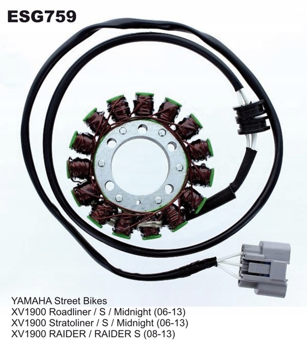 Electrosport Vinutie Alternatora (stator) Yamaha XV 1900 Roadliner Stra