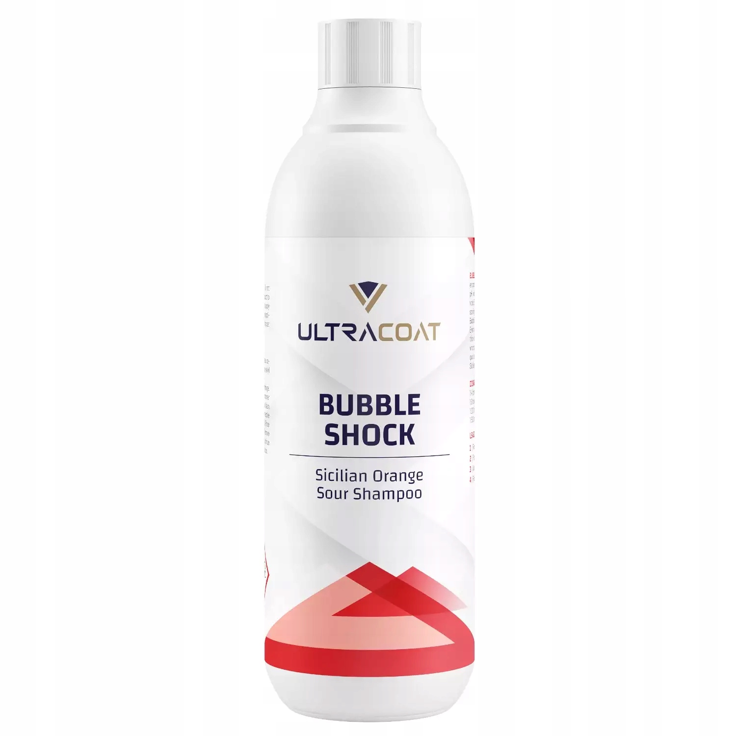 Ultracoat Bubble Shock 500ml Kwaśny szampon i pian