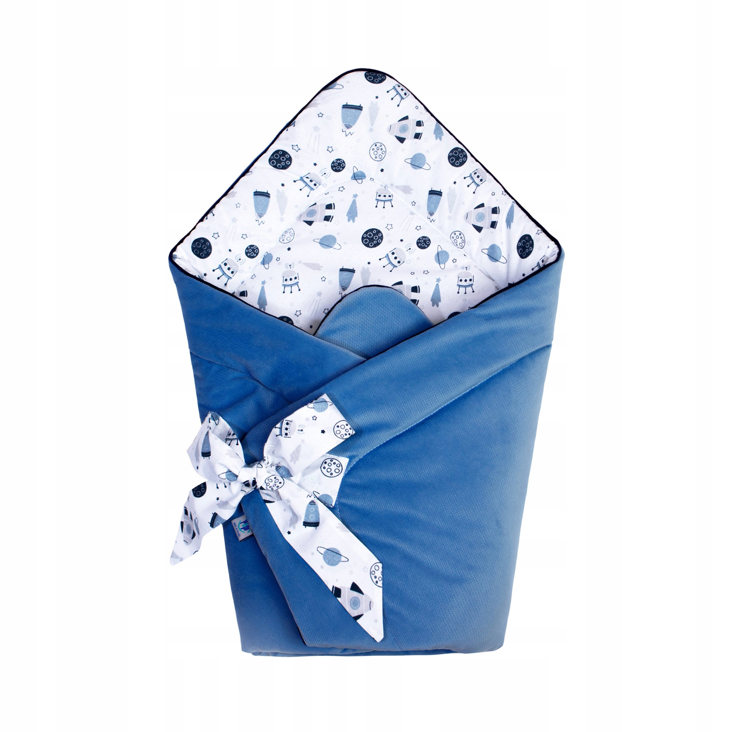 PEPI ROŻEK NIEMOWLĘCY VELVET BAWEŁNA OTULACZ BECIK