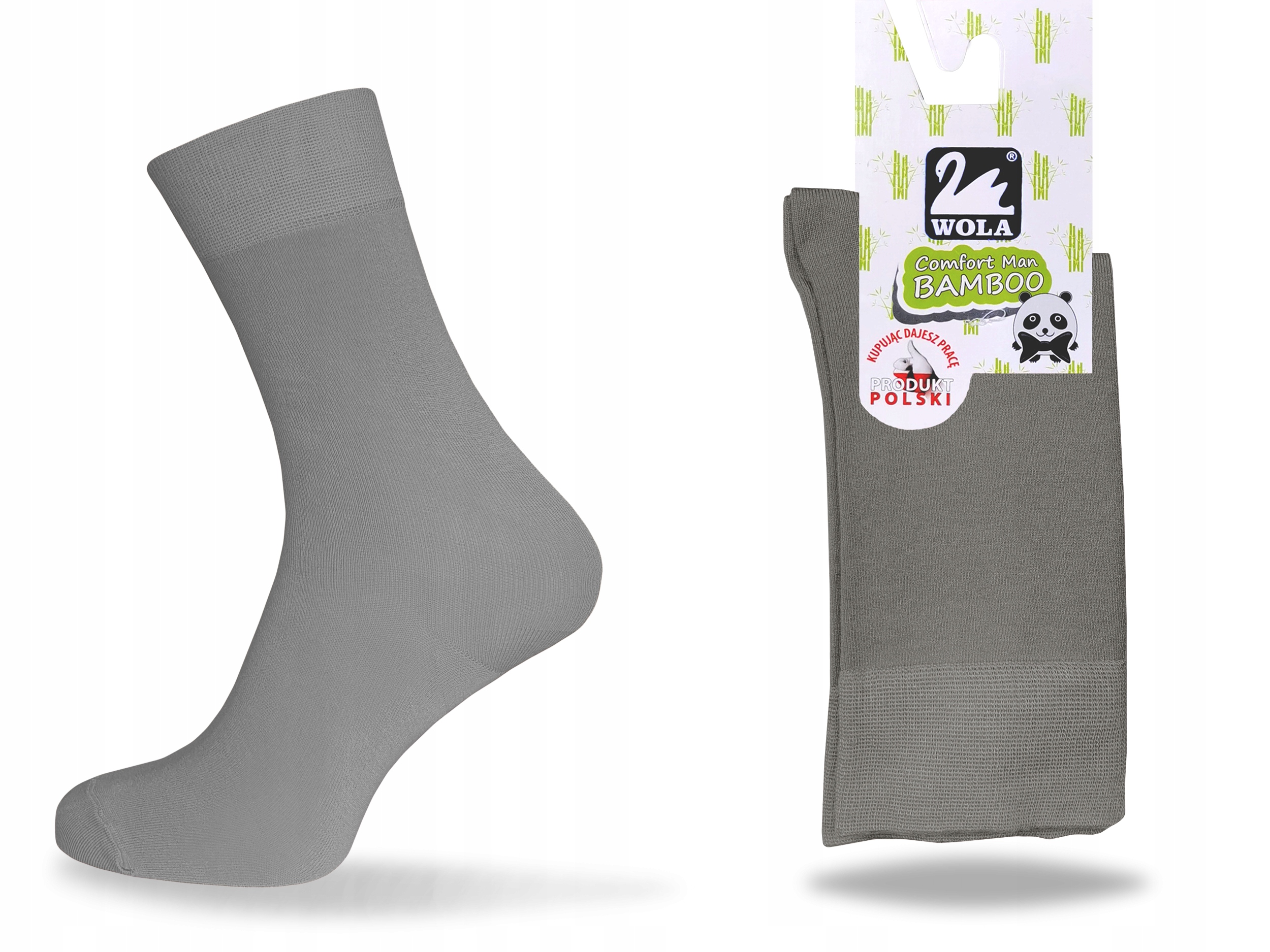 

Skarpetki Wola męskie Bambus titan G60, 45-47