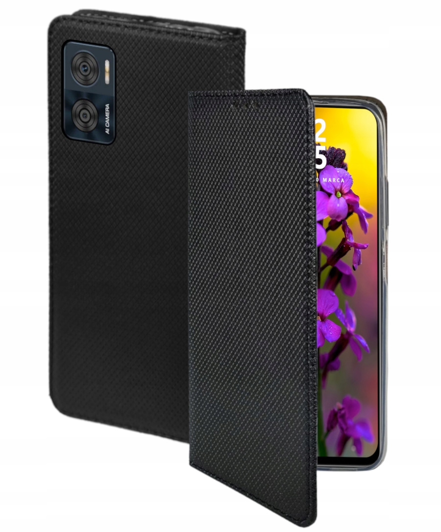 

Etui do Motorola E22 E22i Portfel Magnet Szkło
