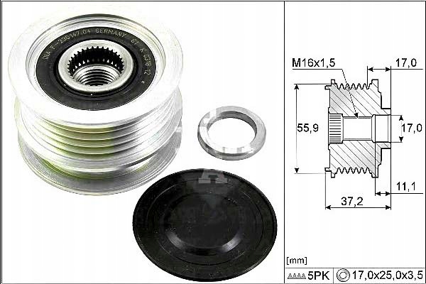 Ina Řemenice Alternátoru Renault