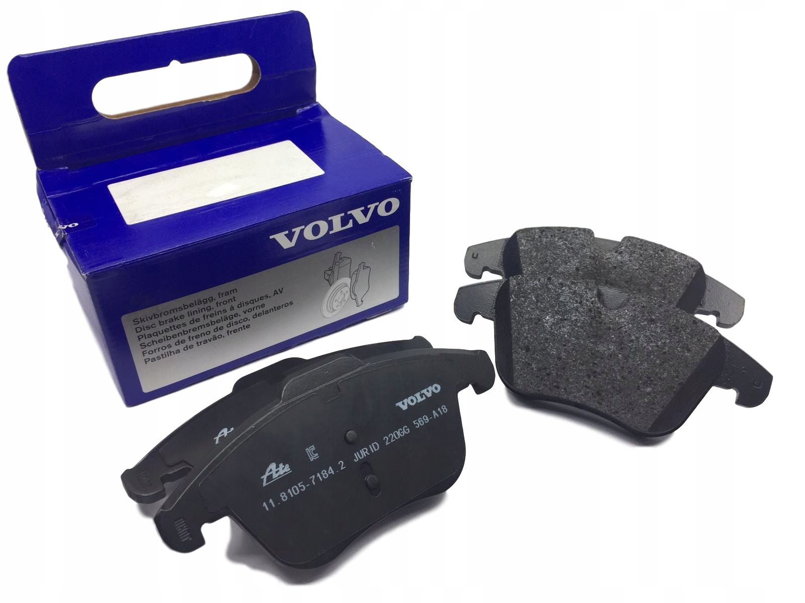 31687104 - VOLVO XC60 XC90 оригинальные тормозные колодки передние OE