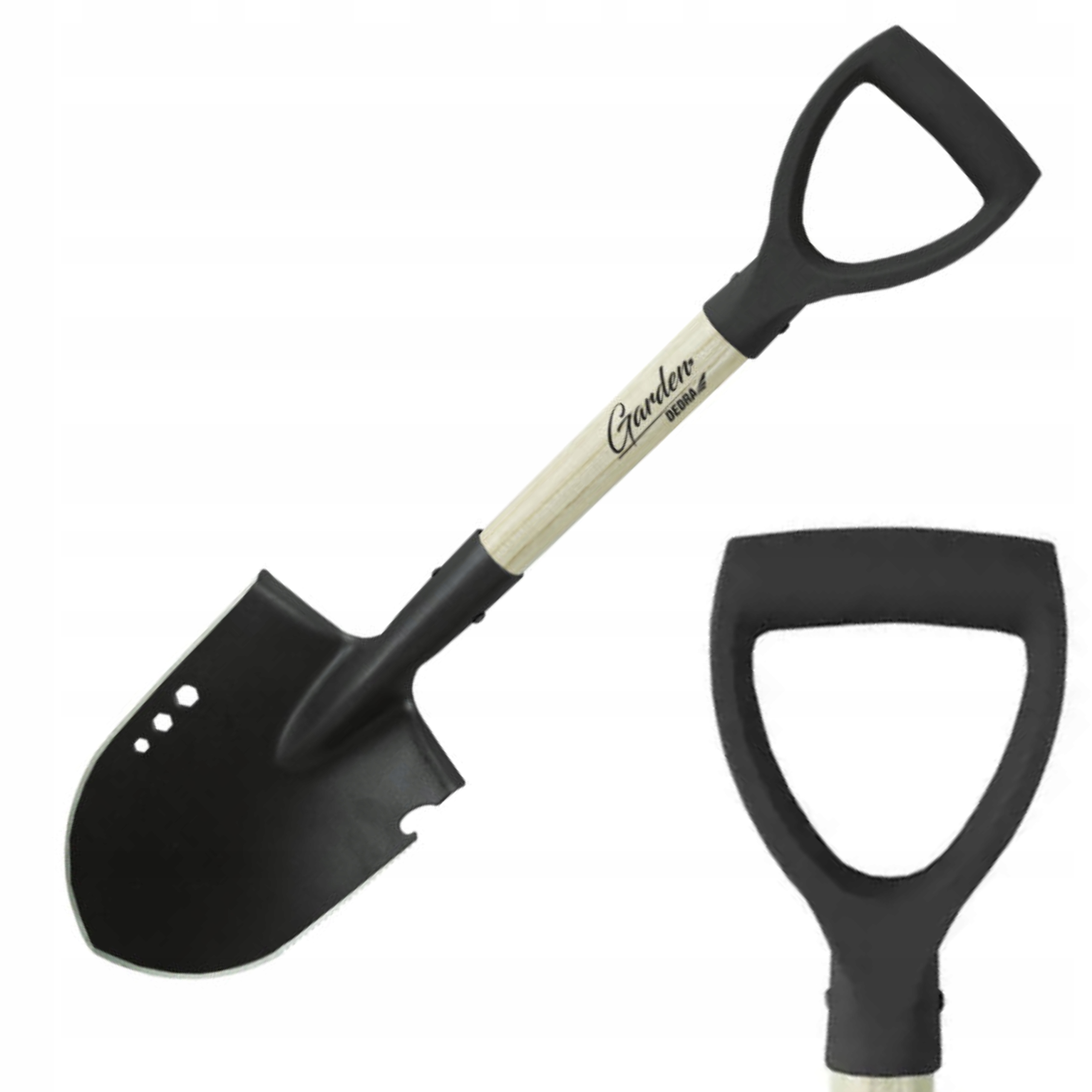 SAPERKA MAŁA ŁOPATA SZPADEL SOLIDNA 68CM DEDRA WIELOZADANIOWA OSTRA