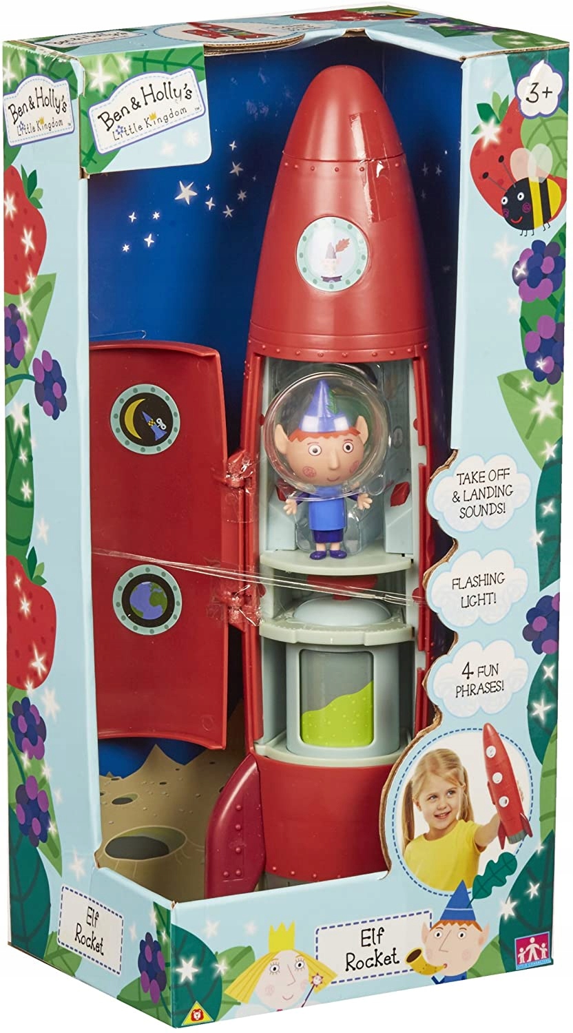 Ben Holly Rakieta Figurka Elf Efekt Światło Dźwięk