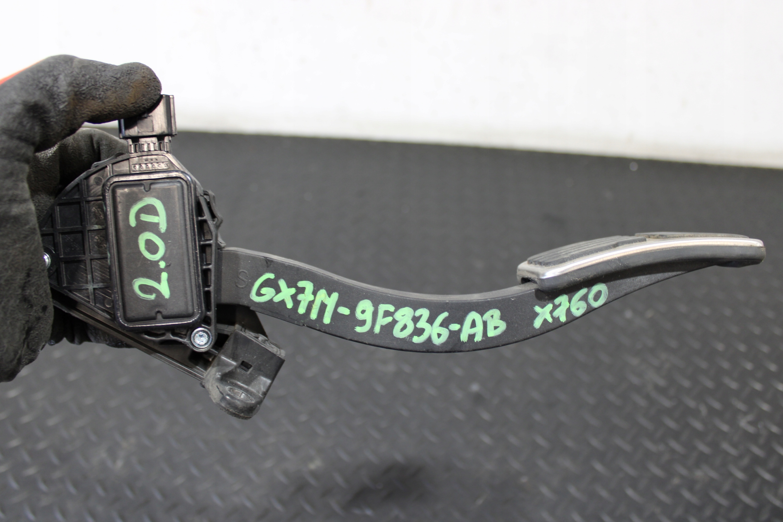 accelerator pedal caps PEDALOW JAGUAR XE X760 GX7M-9F836-AB