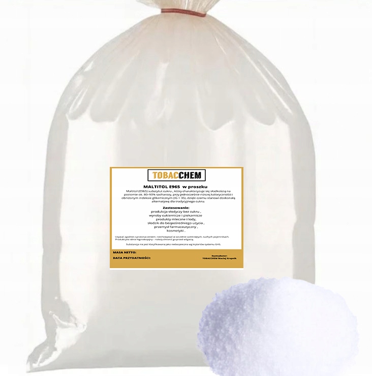 Maltitol V Prášku E965 – Zdravější Náhrada Cukru 5 kg