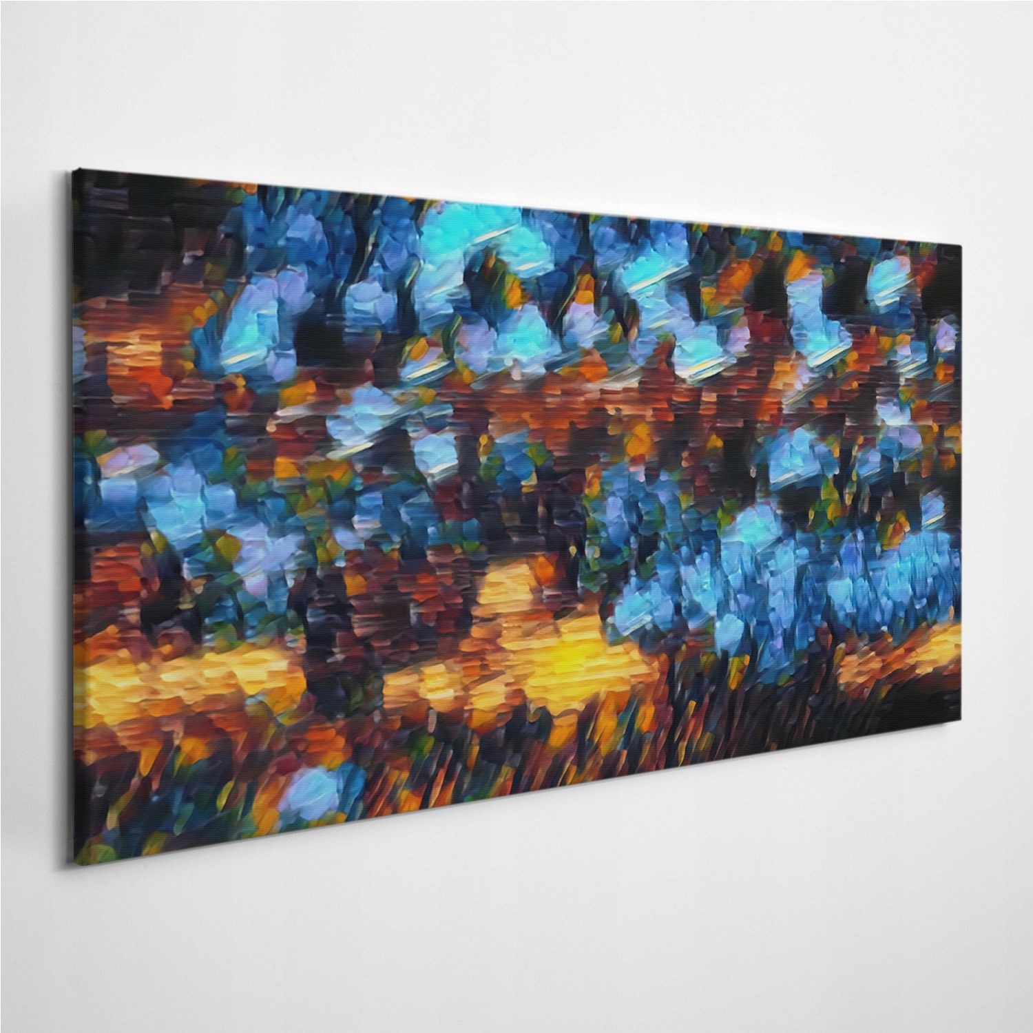 

Fotoobraz na płótnie Abstrakcja Atrament 140x70 cm