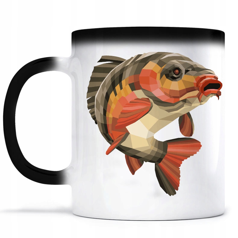 

Magiczny Kubek Na ryby Karp z Karpiem Wędkarska