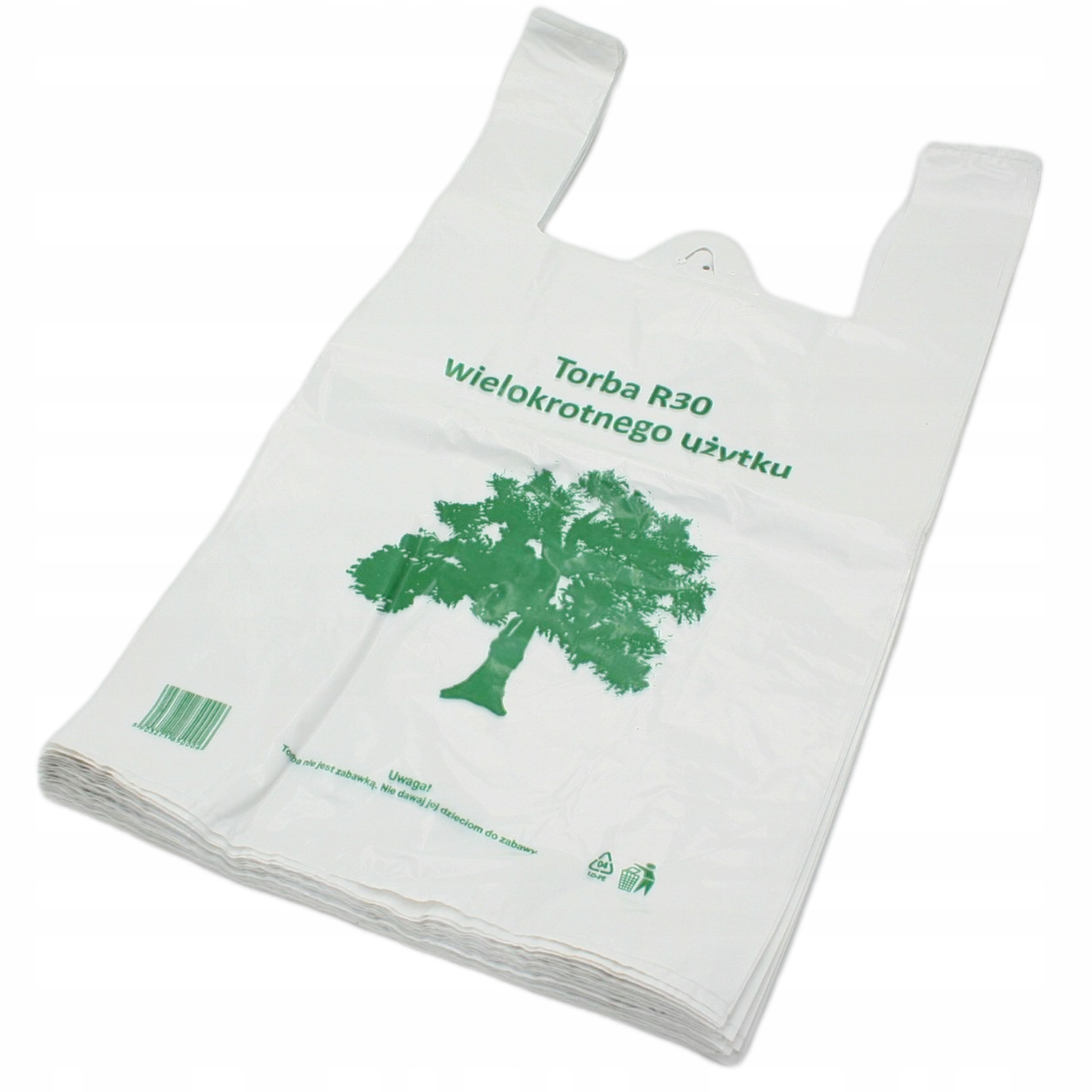 

Reklamówki Foliowe 30×55 cm Grube Mocne 50 szt.